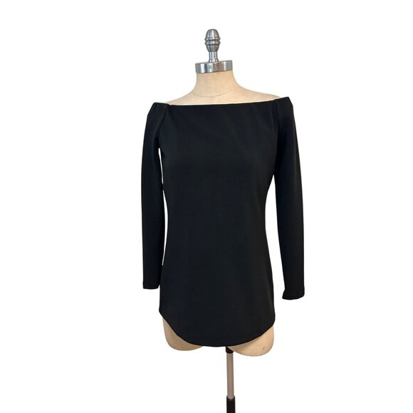 Pomander Place Off-Shoulder Top Black size small - Picture 3 of 6